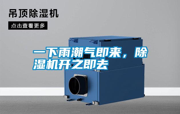 一下雨潮氣即來，除濕機(jī)開之即去