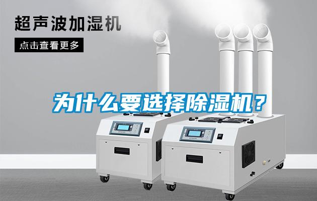 為什么要選擇除濕機？