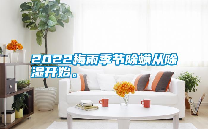 2022梅雨季節(jié)除螨從除濕開(kāi)始。