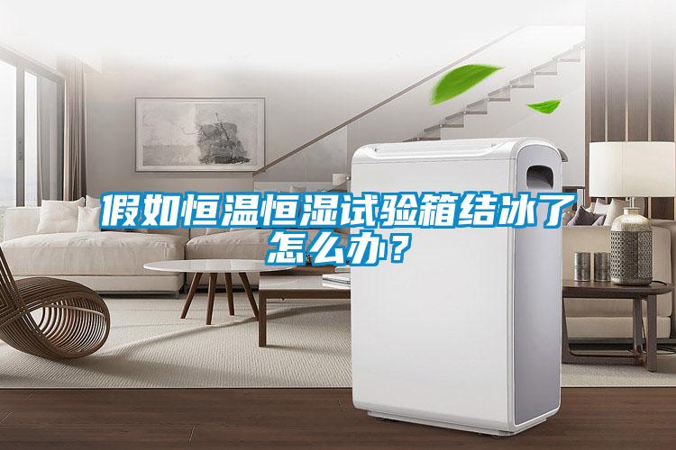 假如恒溫恒濕試驗(yàn)箱結(jié)冰了怎么辦？