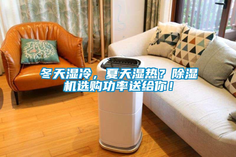 冬天濕冷，夏天濕熱？除濕機(jī)選購(gòu)功率送給你！