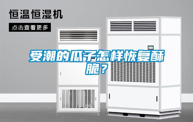 受潮的瓜子怎樣恢復酥脆？
