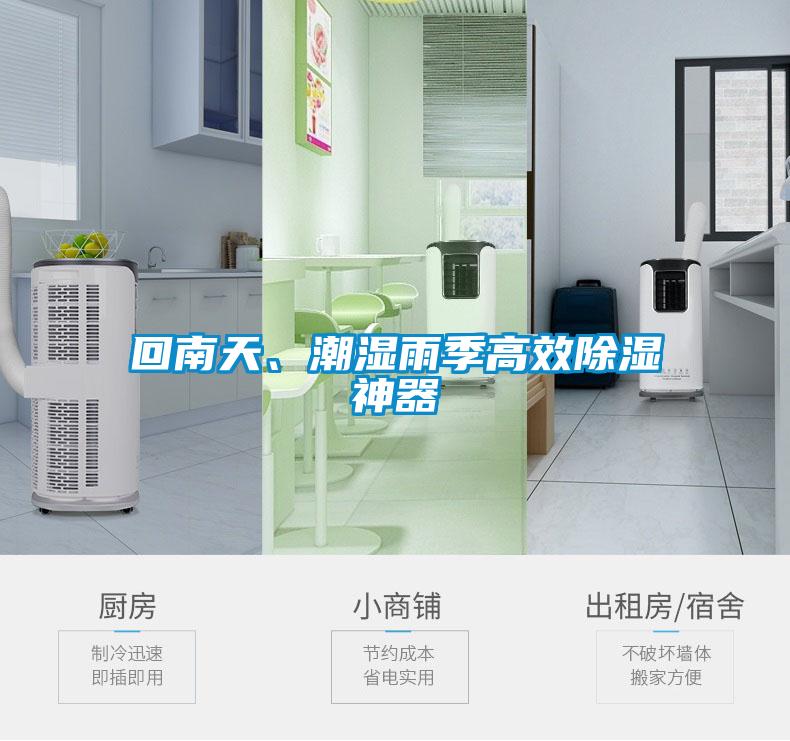 回南天、潮濕雨季高效除濕神器