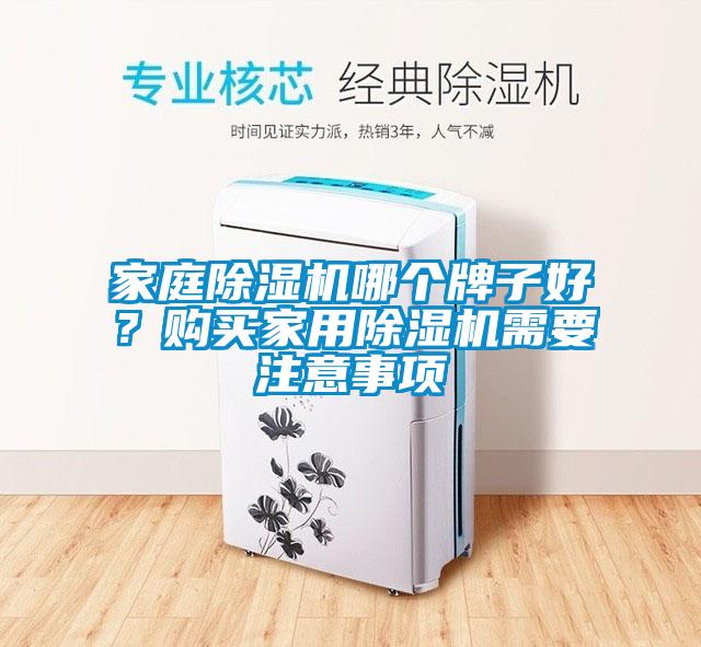 家庭除濕機(jī)哪個(gè)牌子好?購(gòu)買(mǎi)家用除濕機(jī)需要注意事項(xiàng)