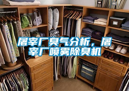屠宰廠臭氣分析，屠宰廠噴霧除臭機(jī)