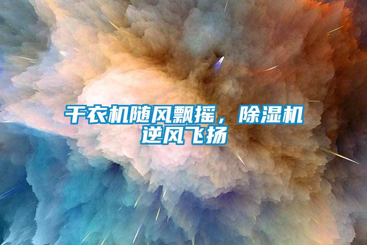 干衣機(jī)隨風(fēng)飄搖，除濕機(jī)逆風(fēng)飛揚(yáng)