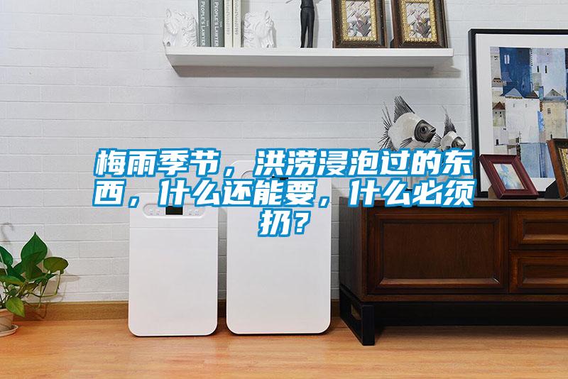 梅雨季節(jié)，洪澇浸泡過(guò)的東西，什么還能要，什么必須扔？