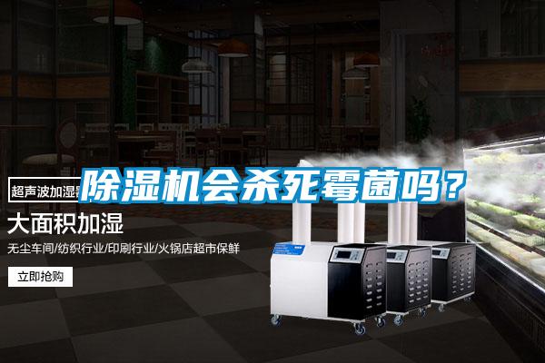 除濕機會殺死霉菌嗎？