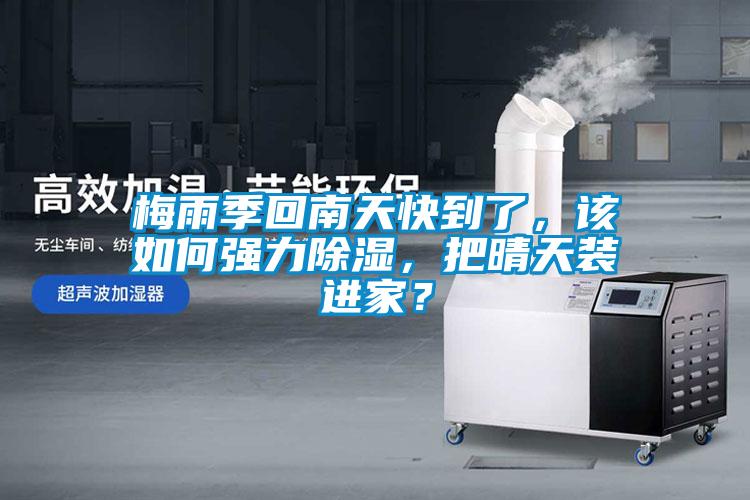 梅雨季回南天快到了，該如何強(qiáng)力除濕，把晴天裝進(jìn)家？