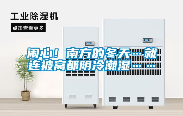 鬧心！南方的冬天…就連被窩都陰冷潮濕……