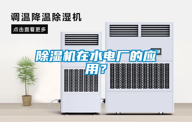 除濕機在水電廠的應(yīng)用？