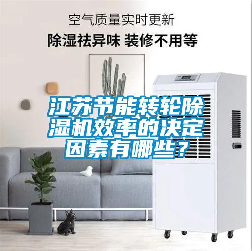 江蘇節(jié)能轉(zhuǎn)輪除濕機(jī)效率的決定因素有哪些？