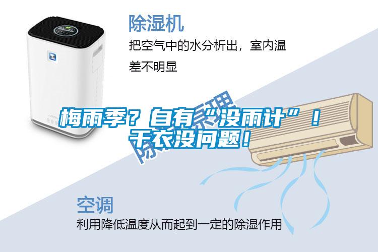 梅雨季？自有“沒雨計”！干衣沒問題！