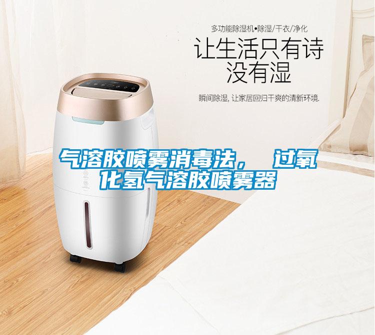 氣溶膠噴霧消毒法， 過氧化氫氣溶膠噴霧器