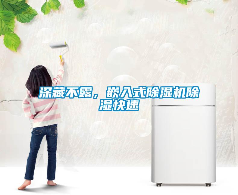 深藏不露，嵌入式除濕機(jī)除濕快速