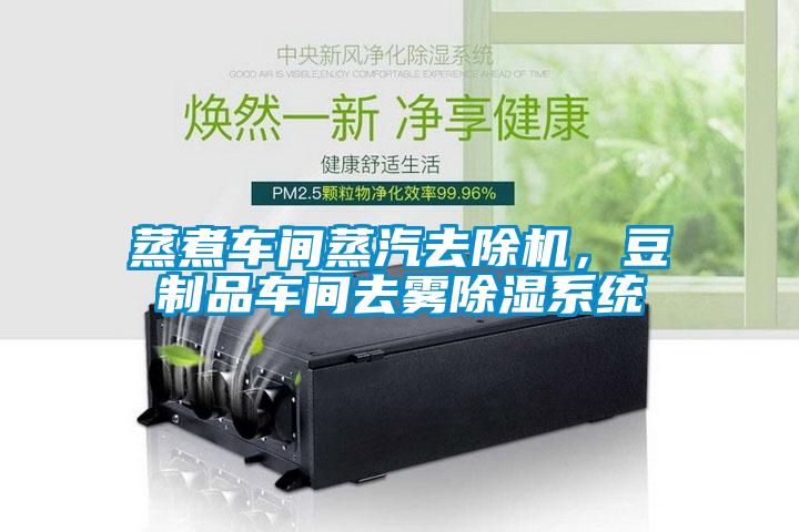 蒸煮車間蒸汽去除機，豆制品車間去霧除濕系統(tǒng)