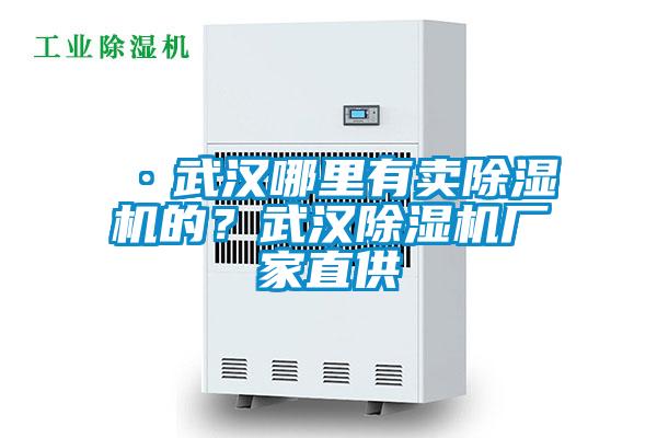·武漢哪里有賣除濕機的？武漢除濕機廠家直供