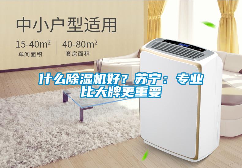 什么除濕機(jī)好？蘇寧：專業(yè)比大牌更重要