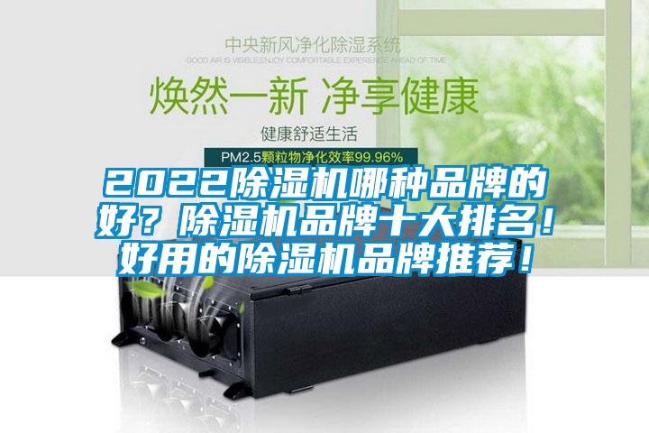 2022除濕機(jī)哪種品牌的好？除濕機(jī)品牌十大排名！好用的除濕機(jī)品牌推薦！