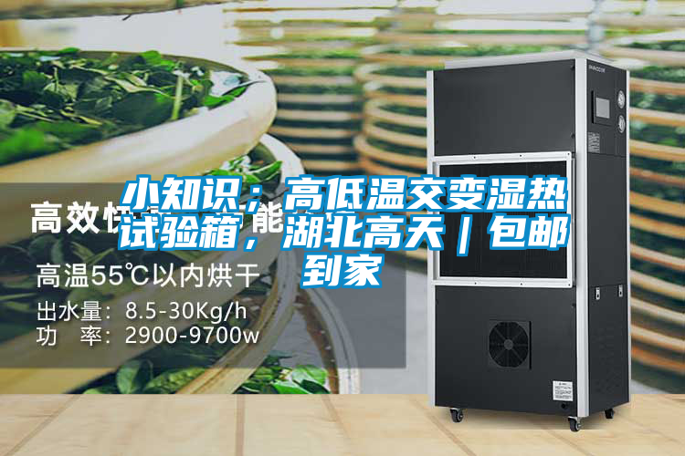 小知識(shí)；高低溫交變濕熱試驗(yàn)箱，湖北高天｜包郵到家