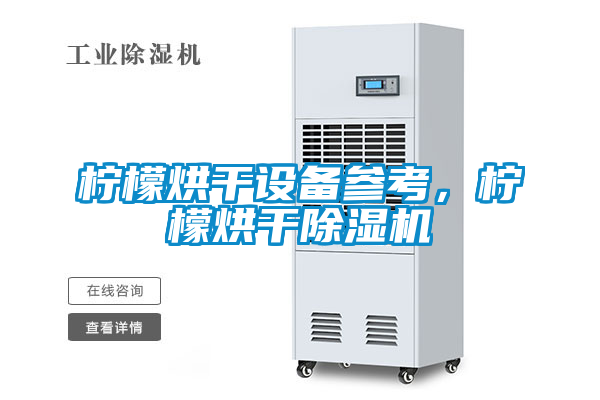 檸檬烘干設(shè)備參考，檸檬烘干除濕機(jī)