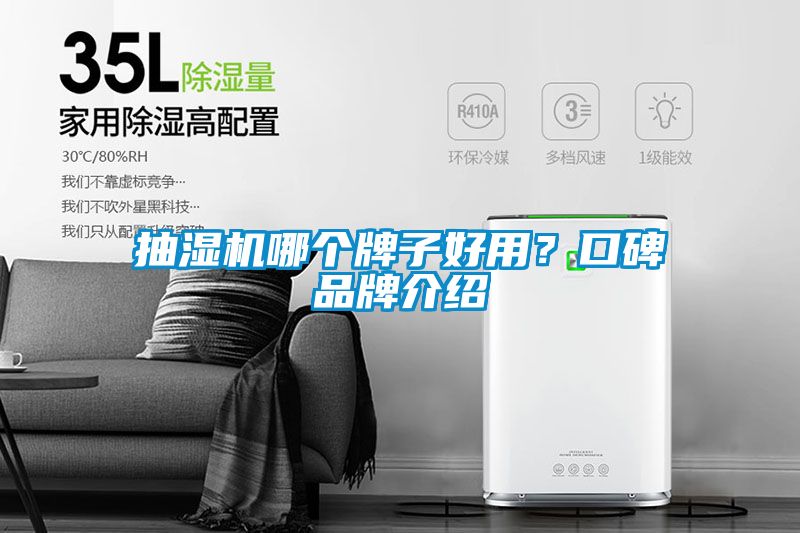 抽濕機哪個牌子好用？口碑品牌介紹