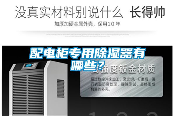 配電柜專用除濕器有哪些？