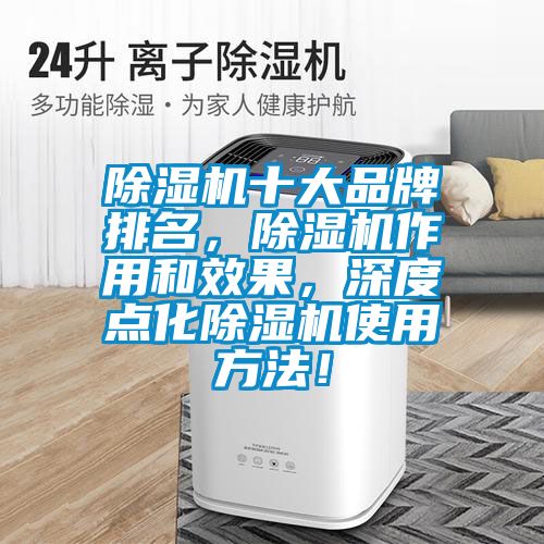 除濕機(jī)十大品牌排名，除濕機(jī)作用和效果，深度點(diǎn)化除濕機(jī)使用方法！