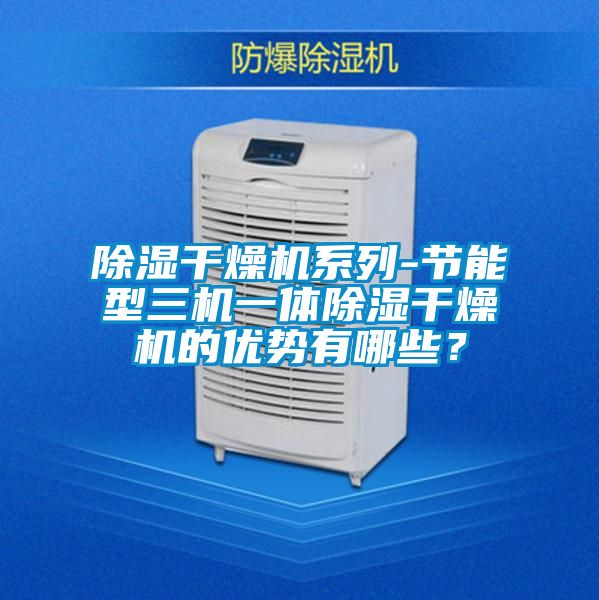 除濕干燥機系列-節(jié)能型三機一體除濕干燥機的優(yōu)勢有哪些？