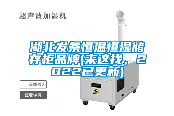湖北發(fā)條恒溫恒濕儲存柜品牌(來這找，2022已更新)