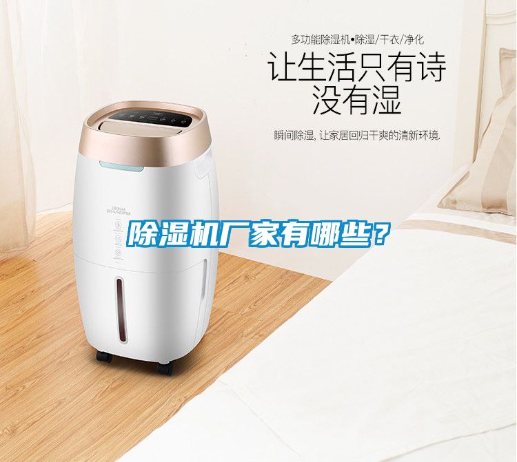 除濕機(jī)廠家有哪些？