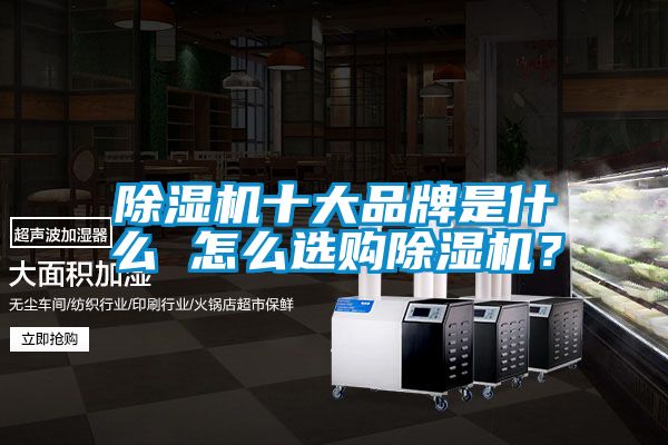 除濕機(jī)十大品牌是什么 怎么選購(gòu)除濕機(jī)？