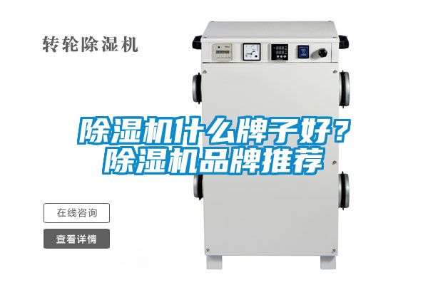 除濕機什么牌子好？除濕機品牌推薦