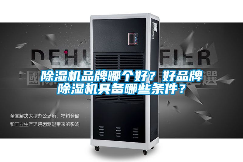 除濕機(jī)品牌哪個(gè)好？好品牌除濕機(jī)具備哪些條件？