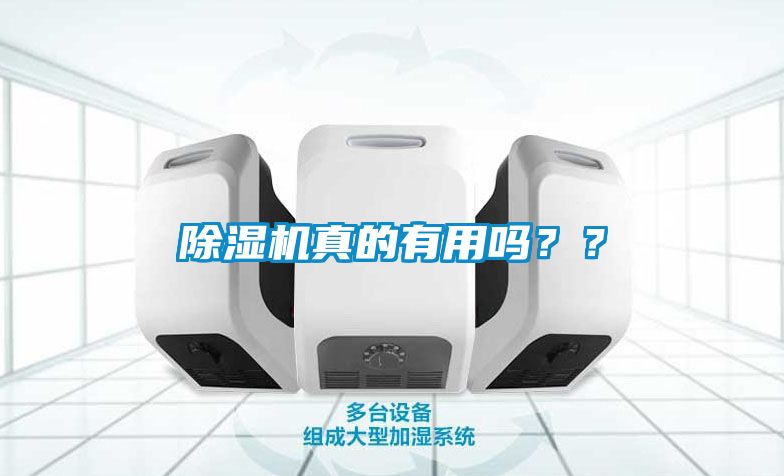 除濕機真的有用嗎？？