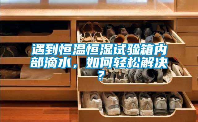 遇到恒溫恒濕試驗(yàn)箱內(nèi)部滴水，如何輕松解決？
