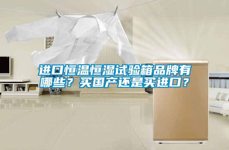 進(jìn)口恒溫恒濕試驗(yàn)箱品牌有哪些？買國產(chǎn)還是買進(jìn)口？