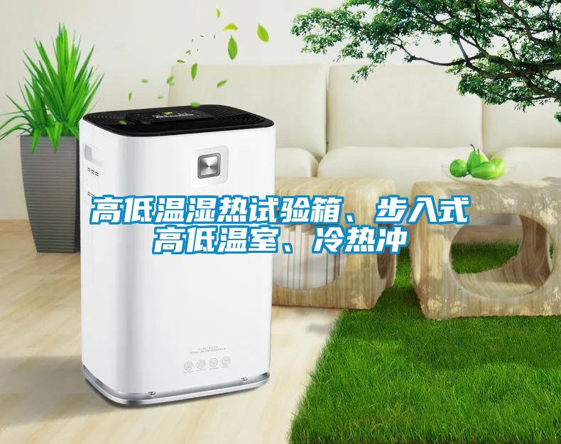高低溫濕熱試驗箱、步入式高低溫室、冷熱沖