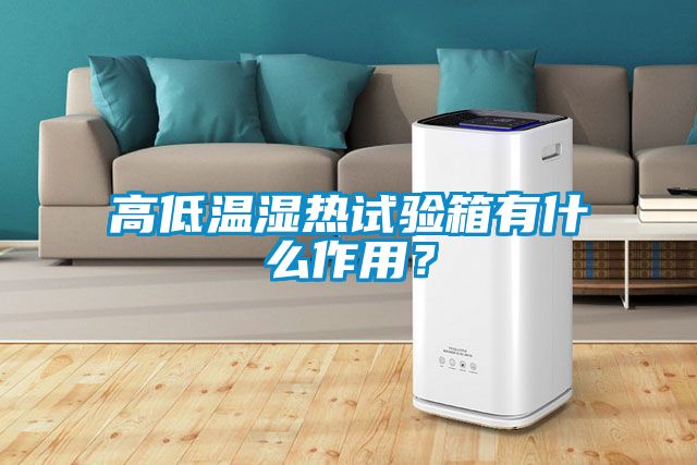 高低溫濕熱試驗(yàn)箱有什么作用？
